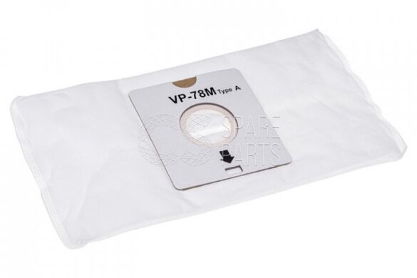 Bag synthetic DOMPRO DP14012 for vacuum cleaners Samsung VP-78M, DJ69-00451B, SAMSUNG, DOMPRO, Microfiber, Disposable, One bag