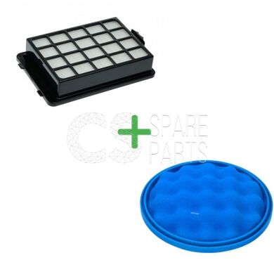 Комплект фильтров DJ63-01467A (130 мм)+DP13045 для пылесосов Samsung SC15K*, SAMSUNG, Поролоновый, Hepa, Микрофильтр