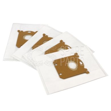 Set of synthetic dust bags DOMPRO DP14011 for vacuum cleaners Electrolux, Philips, ELECTROLUX, PHILIPS, DOMPRO, Microfiber, Disposable, Set of bags